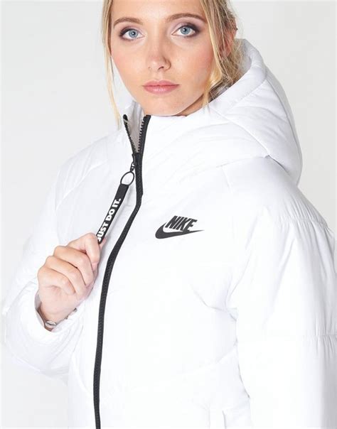 nike dames jas wit|Witte Nike Jassen voor dames online kopen .